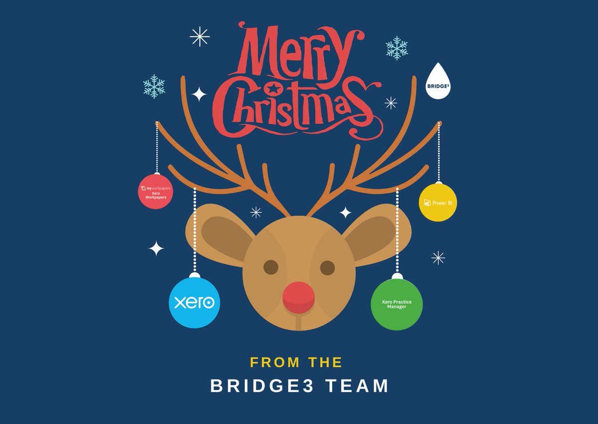 Bridge3Software's tweet image. Our office will be closed 5pm Wednesday 23rd and we&apos;ll be returning Monday 4th January. Wishing you a very happy Christmas.