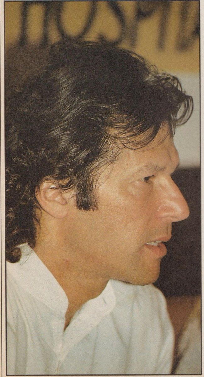 "خواہشیں کم ہوں تو آدمی خوش رہتا ہے."عمران خانJang, 1985