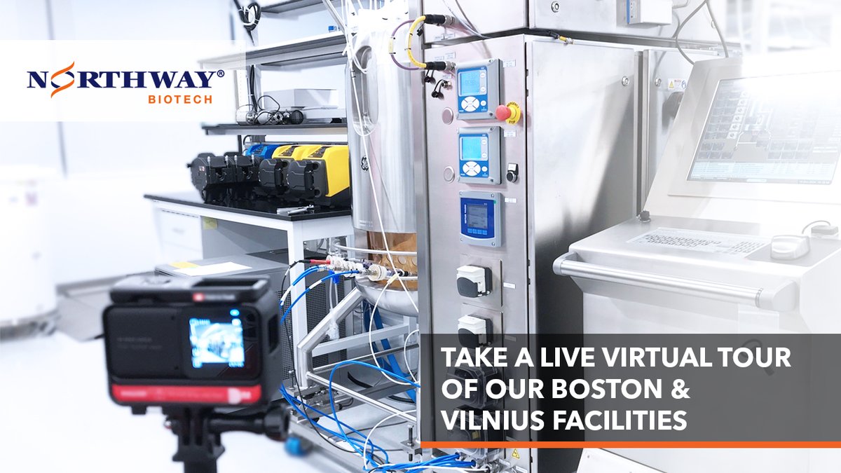 NorthwayBiotech's tweet photo. During the past few months, the @NorthwayBiotech US team has provided individual virtual tours for potential partners. Would you also like to schedule a virtual tour with our team and discuss potential partnership opportunities? #CDMO #biologics https://t.co/ihSIKugqlU
