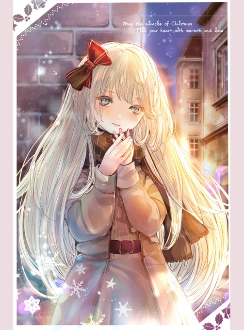 クリスマスの少女(アニメ塗、厚塗り版)

聖夜の街角で

冬の夜、待ち合わせをしている女の子をテーマに
クリスマスイラストを描きました。
アニメ塗り、厚塗りの練習のための習作です。

#Christmas  #クリスマスイラスト 
#Christmas2020  #創作の狼煙 #オリジナル 