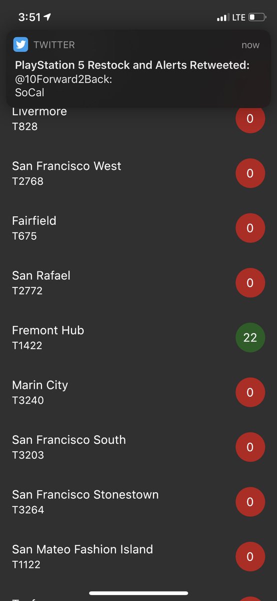 FTroydan's tweet photo. @5Restock BAY AREA FREMONT HAS IN STORE PURCHASE ONLY https://t.co/8GHH5mupiq