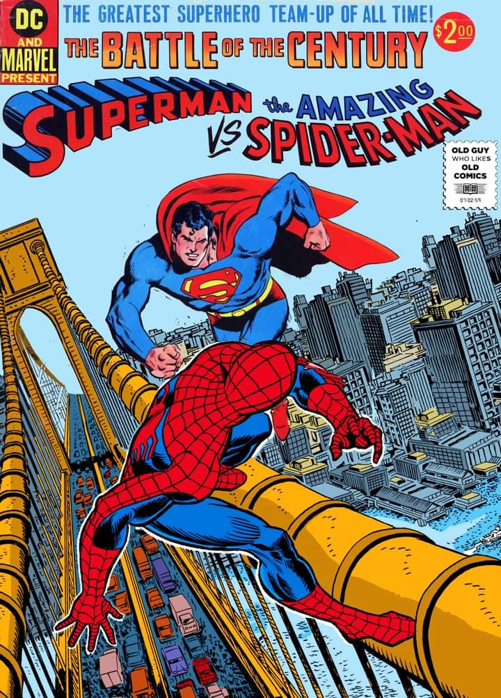 ComicCrossovers's tweet photo. #superman #spiderman #marvelcomics #comicmashup #marvelvsdc #dcvsmarvel #dcvs https://t.co/ILfOXGzevg