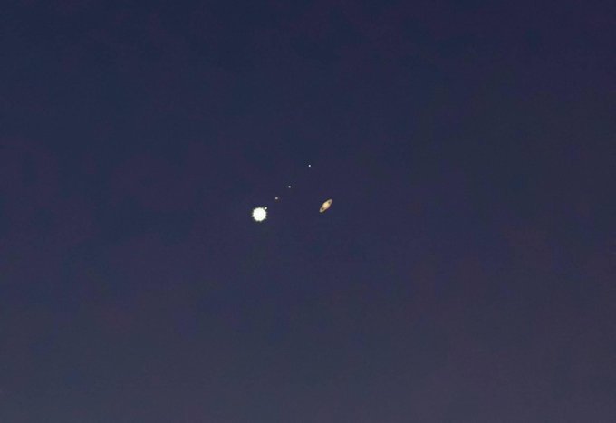 Jupiter-Saturn Conjunction I 2020 Viral photos I PinkLungi