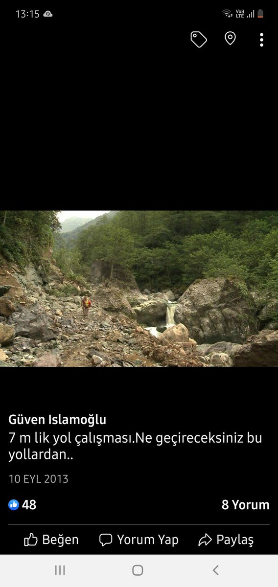 guvenislamoglu's tweet photo. 2015 Arhavi HES çalışması. Doğaya verdiği zarar ortada. O dönem 2 bölüm yaptırmıştım. Arhavililere destek pek gelmedi. Şuan her yere  yayıldı. Koca barajlar ilçeleri yuttu. Bari kalanı geleceğe bırakın. Çocuklar orman görsün, akan dereden su içsin,yüzsün. https://t.co/T2LbcdcAZ7