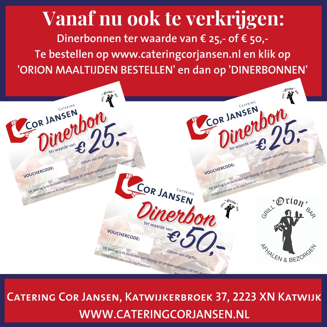 CatCorJansen's tweet photo. 𝐊𝐞𝐫𝐬𝐭𝐜𝐚𝐝𝐞𝐚𝐮 𝐭𝐢𝐩: 𝐃𝐈𝐍𝐄𝐑𝐁𝐎𝐍𝐍𝐄𝐍 '𝐚 𝐥𝐚 𝐎𝐫𝐢𝐨𝐧' 🎁 🍽️

Bestel via https://t.co/SeNnpPXGWf en klik bovenin op:
'𝐎𝐫𝐢𝐨𝐧 𝐦𝐚𝐚𝐥𝐭𝐢𝐣𝐝𝐞𝐧 𝐛𝐞𝐬𝐭𝐞𝐥𝐥𝐞𝐧' en dan op "𝗗𝗜𝗡𝗘𝗥𝗕𝗢𝗡𝗡𝗘𝗡"

Mocht u liever bellen: 071-4072998 https://t.co/iO3ENqeuJi