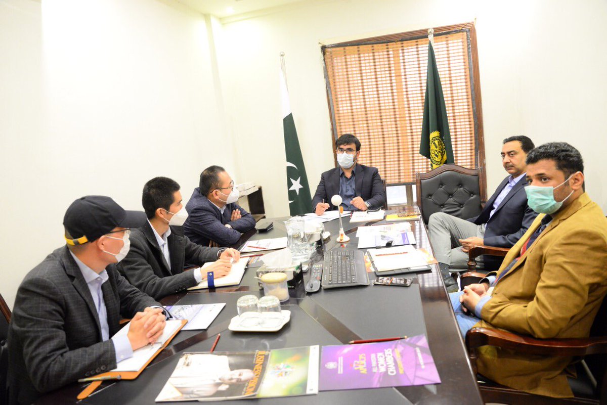 RcciOfficial's tweet photo. Meeting with Mr. Khurram Khan, Senior Investment Advisor, China Road & Bridge Corporation (CRBC). #rcci #chinaroad https://t.co/49dHdRzQVV