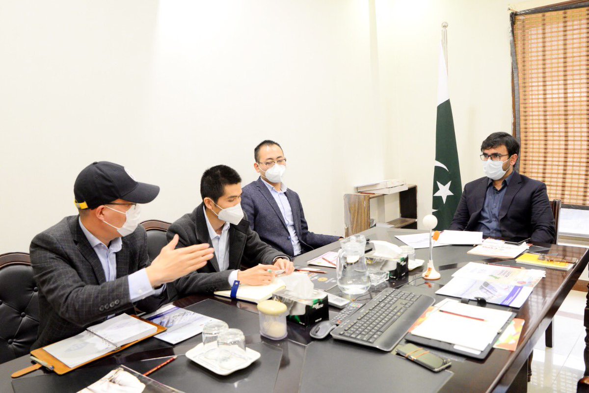 RcciOfficial's tweet photo. Meeting with Mr. Khurram Khan, Senior Investment Advisor, China Road & Bridge Corporation (CRBC). #rcci #chinaroad https://t.co/49dHdRzQVV