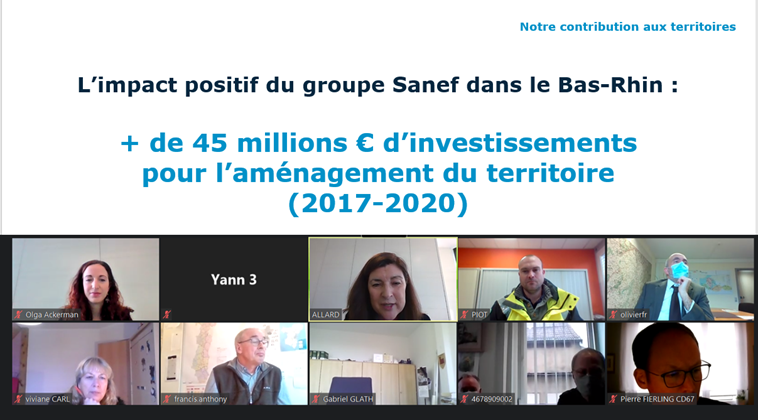 sanef_groupe's tweet image. Rencontre #autoroute et territoire💯digitale dédiée #CD67 Ds le #basrhin #sanefpositiveimpact = 450 emplois, 13M d’impôts (2019), 170 places de covoit, 45M d’investissements (2017-2020). Notre dialogue avec les élus du #basrhin a 1x de+ nourri nos projets pr le dynamisme local 🤝