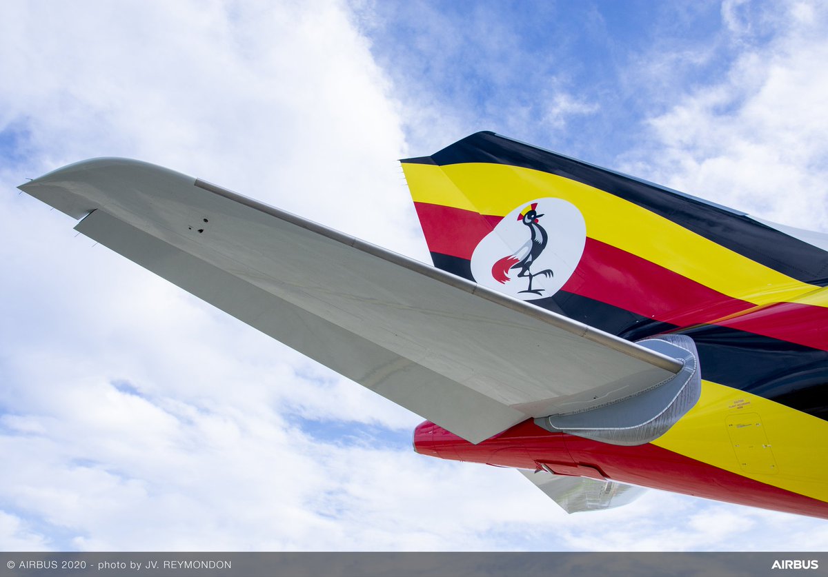 Cheers! Its ours! #A330neo

Transfer of Title from #Airbus to Uganda Airlines 🇺🇬 

#ANewWorld