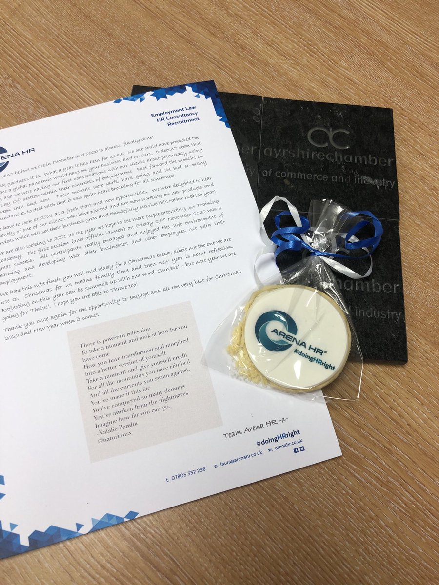 Val Russell (@ACCI_CEO) on Twitter photo 21/12/2020 12:03:54 Lovely wee surprise from @ArenaHR1 Thx @LauraRennie 💕 Lovely wee surprise from @ArenaHR1 Thx @LauraRennie 💕