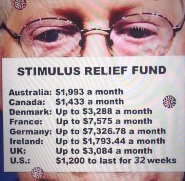 TheJohnigan's tweet photo. @senatemajldr America is fucking PATHETIC! This economic/stimulus response to this devastating pandemic has codified that fact. There is NOTHING that would ever compel these politicians to put #WeThePeople first. 

#ThisIsWhoTheyAre
#ThisIsWhatTheyDo
#LetThemEatCake https://t.co/hubh1zTTyE