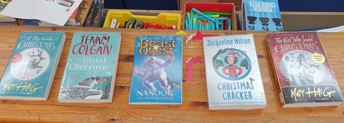 WhitehillLib's tweet photo. Some really great Christmas books arrived last week. So good, in fact, I'll be recommending them in January, February, March.....well, you get the idea. #WhitehillLibrary https://t.co/mMT5YOwe5h