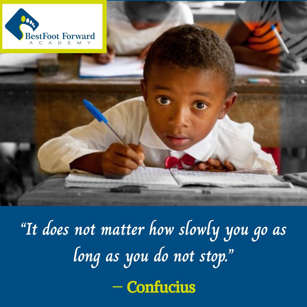 bffacademy's tweet photo. Life tells us to keep moving - whether we crawl, walk, jump, run, or fly, just keep going.

To advance in life, we must act and continuously work towards achieving our goals through proper planning, analysis and implementation of the agendas and strategies to do so. https://t.co/60yNvkpDel
