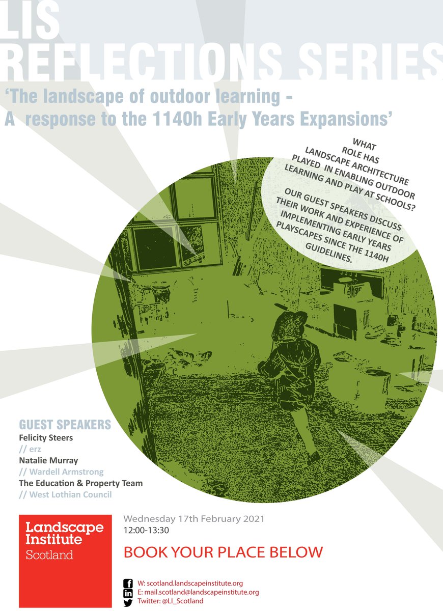 LI_Scotland's tweet photo. The Landscape of Outdoor Learning - Book your place 
https://t.co/h163hQmS5D https://t.co/YZmmjN3r87