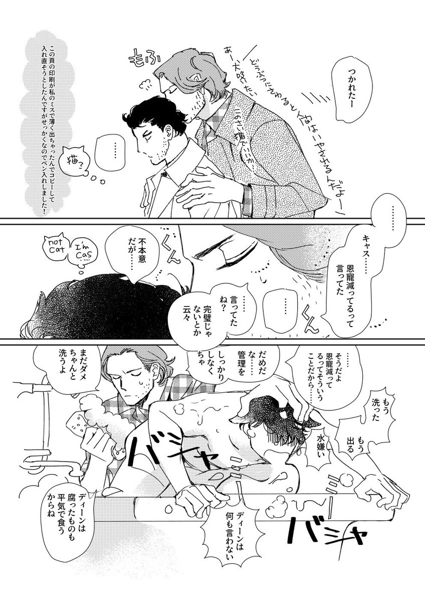 ぺんいれしたおふろねこキャス 