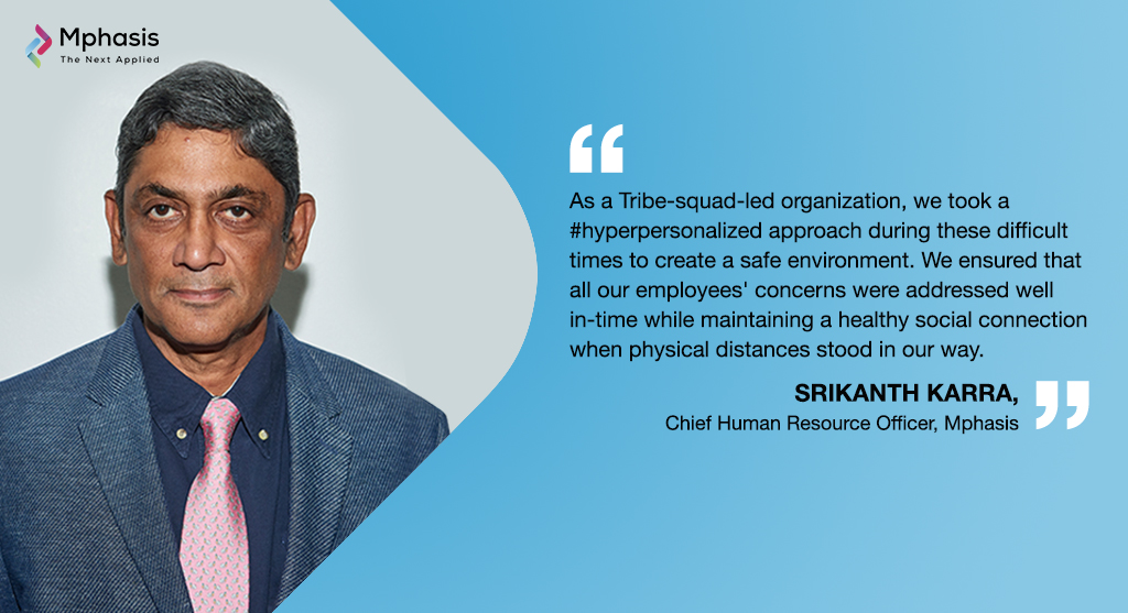 Mphasis's tweet photo. As the world transitions from legacy services to #digital, enterprises must build an agile, digitally skilled, and competent workforce. @SrikanthKarra01 shares his outlook for 2021 in LinkedIn’s #WorkforceConfidenceIndex. Read here: https://t.co/lbMQPjiLPS https://t.co/yZy7JMBVBJ