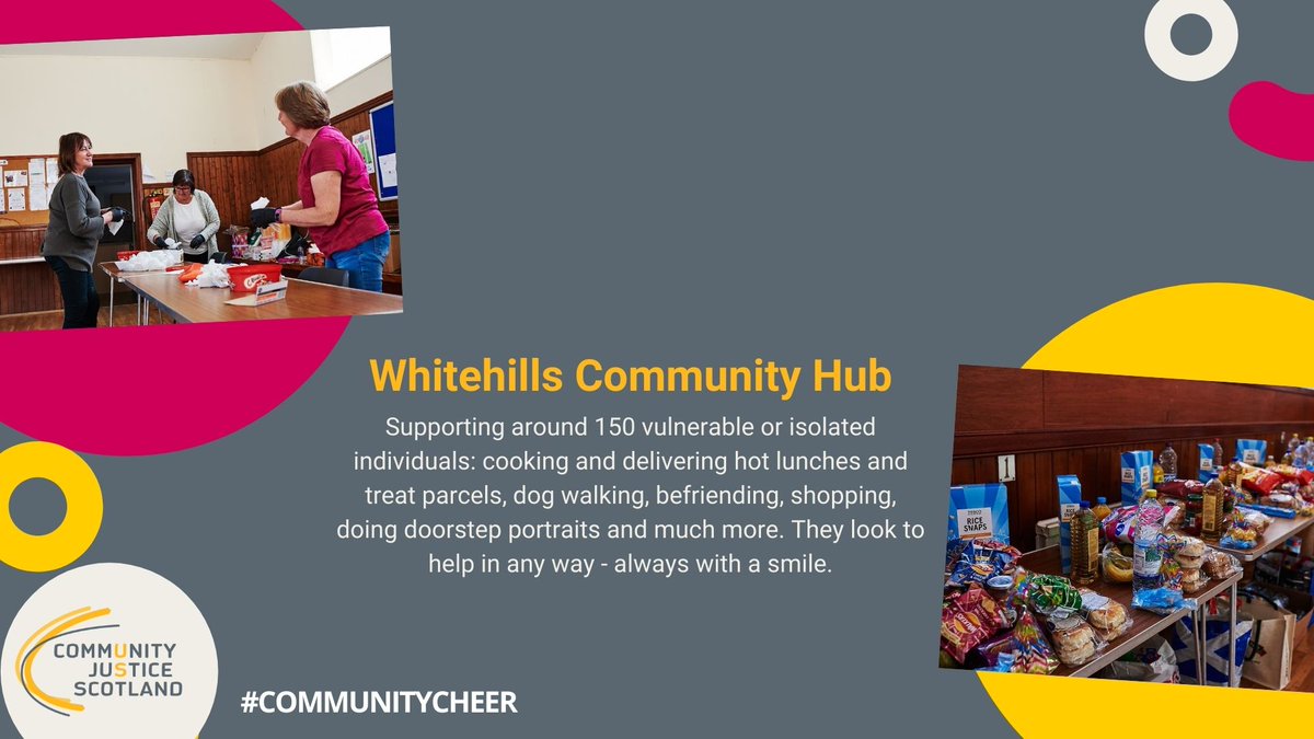 ComJusScot's tweet image. We have loved hearing your stories as part of our #CommunityCheer project 🏴󠁧󠁢󠁳󠁣󠁴󠁿 It feels very dark right now, so we thought it a good time to share some more highlights; reminding us all the there is always light, somewhere #CommunityisKindness #SmartJustice