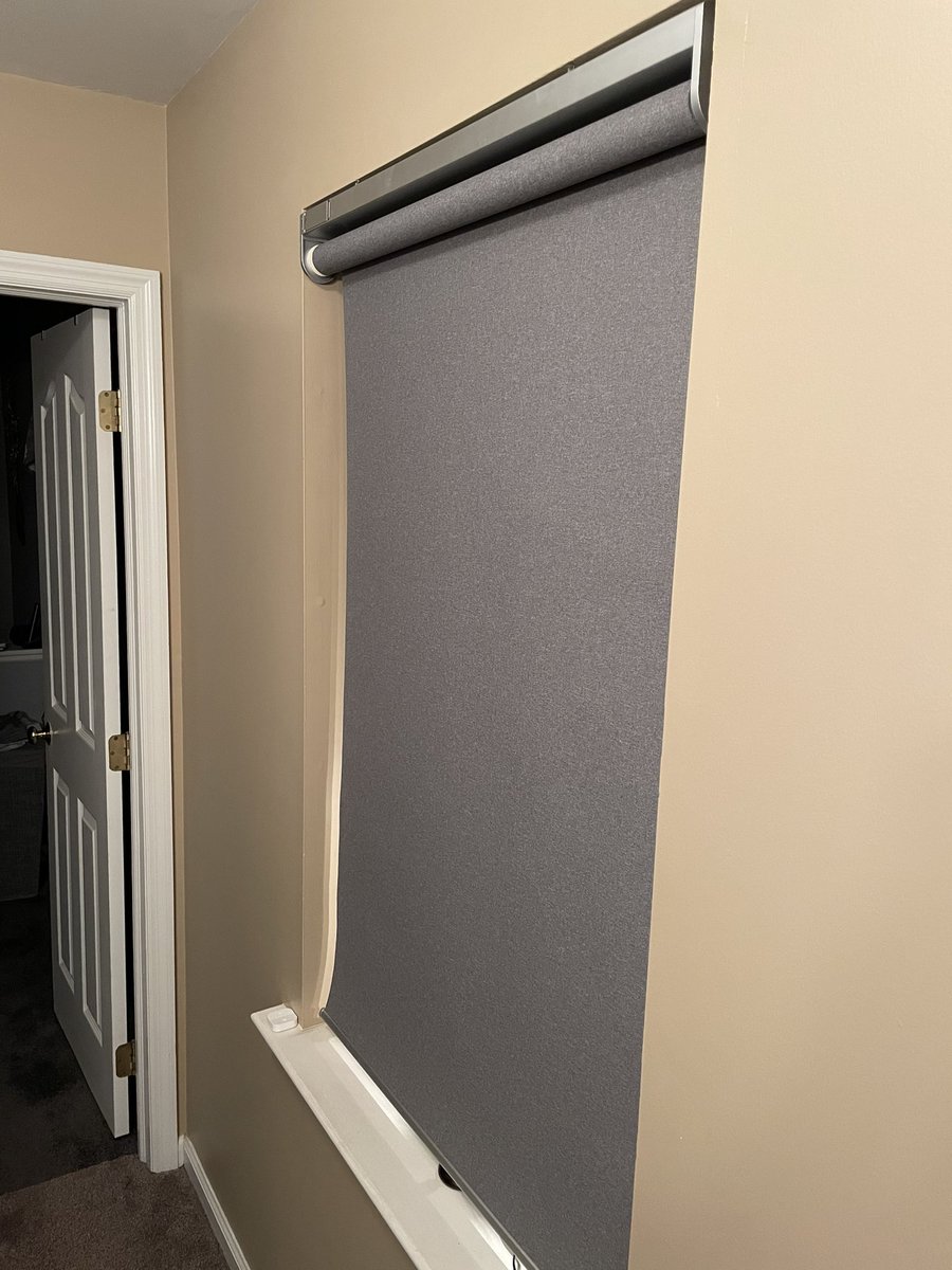 Trying out the #IKEA HomeKit shades to add to my home automation.