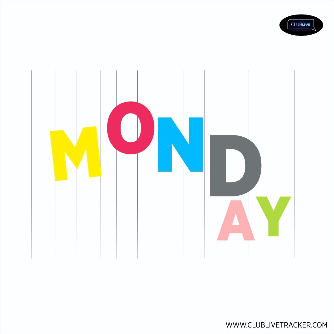 Clublivetracker's tweet photo. Take a note and make plans for the week, it's Monday 🌞
.
.
#clublive https://t.co/T6t9EmvN66