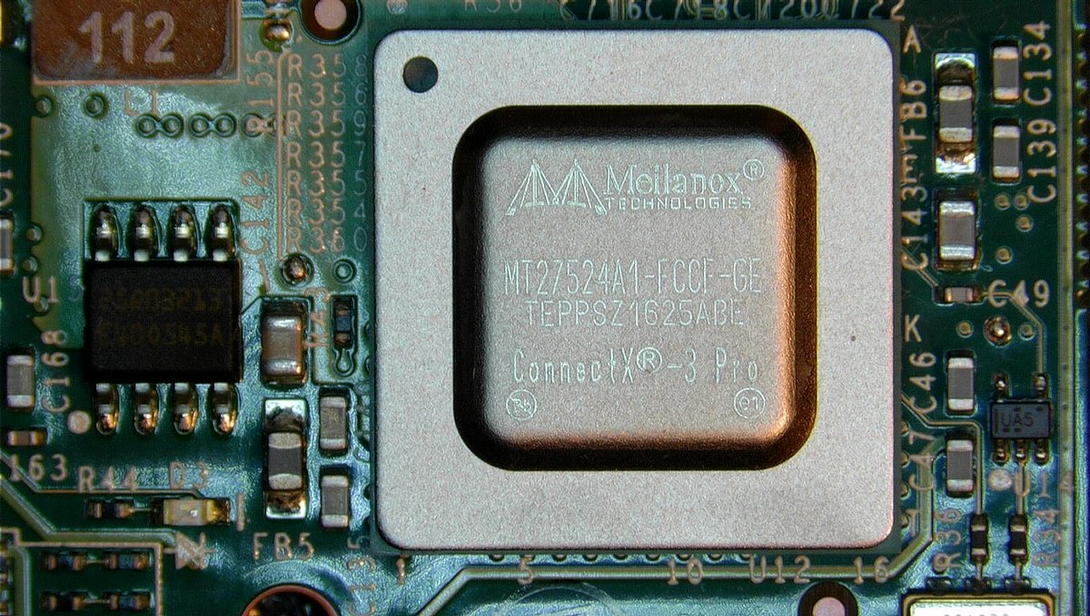 For the NIC we have Watermelonox ConnectX-3 Pro. Looks like it's specifically made for the Open Compute Project:  https://www.mellanox.com/products/ethernet-adapters/connectx-3-pro