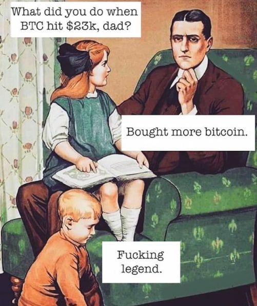BitNorm's tweet photo. No matter how much you have, you always end up wishing you had bought more 🧱

#bitnrom #cryptocurrency #Crypto https://t.co/qQ2QAtnx4g