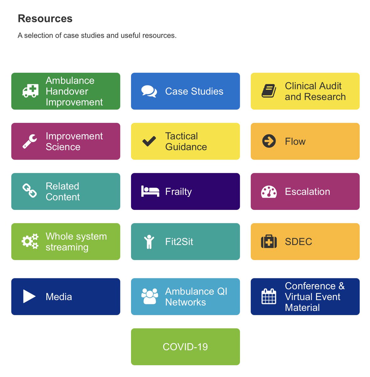 Looking to connect with others on improving emergency ambulance flow and reducing delays? 

Join our virtual collaboration space.  

future.nhs.uk/connect.ti/AHI… 

Here you can access guidance, webinars, case studies and connect with others.

#ReleaseTimeFor999