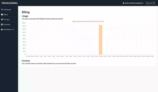 visualsignal's tweet photo. We have been working hard on our BRAND NEW customer portal and wanted to give you a sneak peak. 

We are super excited for our #UX focused dashboard launch and #redesign !

Its one of many steps we taking to make our brand more accessible to you! -Sam

What do you think? #WebRTC https://t.co/v2Ea9XhZrT