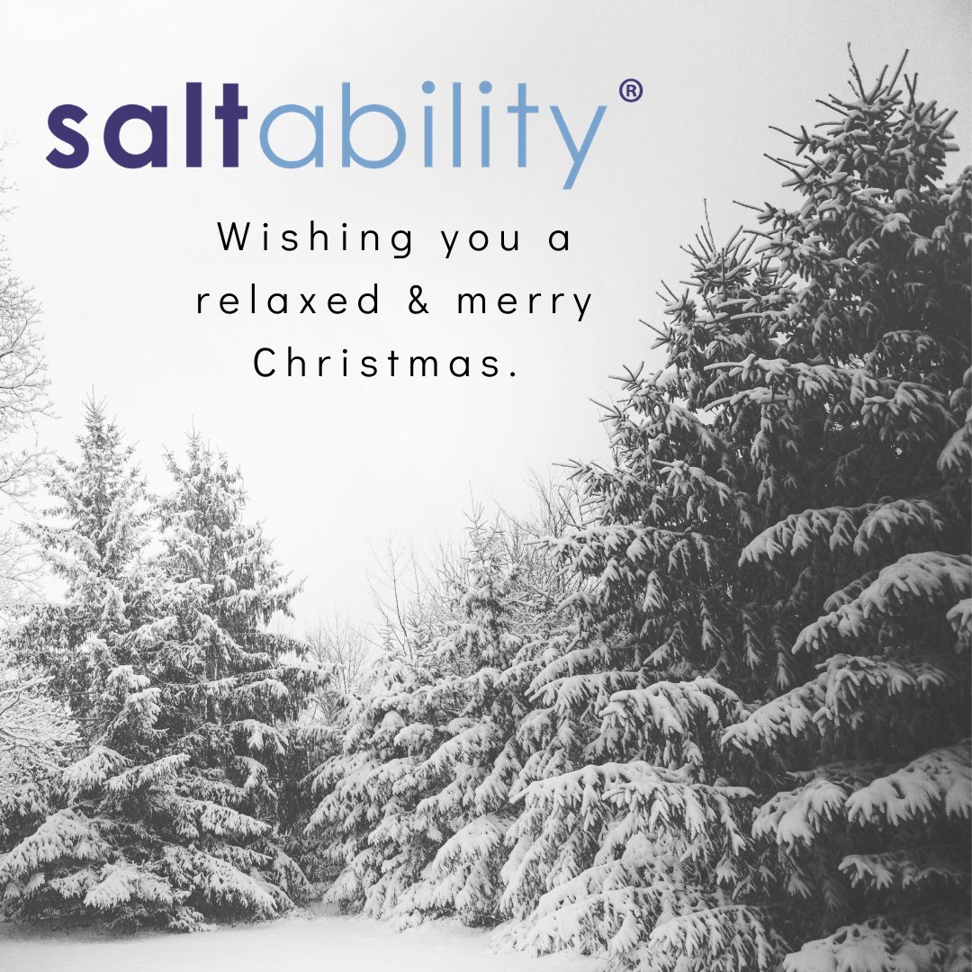 saltability's tweet photo. Don’t forget to take a little time for yourself today. #Relax and #recenter during all of the excitement of the holiday.
We will be closed 3:00 pm December 24 through Christmas day.
#Saltability #MerryChristmas #holidayhustle #holidayrest https://t.co/YSnKwOoJsi