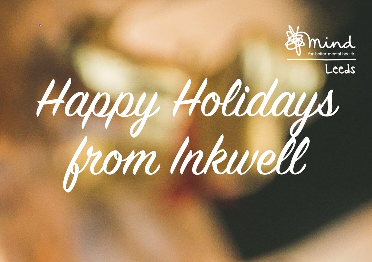 Our staff will be taking a break over the holidays, from 22nd December, with our online programme resuming on Tuesday 5th January. In the meantime, take a look at our range of arts and crafts, meditation, blog posts and recipes from the last year - inkwellarts.org.uk