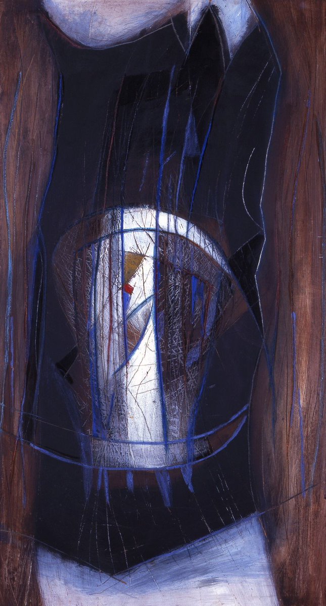 IMMAIreland's tweet photo. In Greek Mythology the name ‘Orpheus’ has been described as ‘the darkness of the night’ and on the shortest and darkest day of the year ‘Winter Orpheus’ leaves audiences in a moment of inner reflection.
#WinterSolstice #IMMA2020 #IMMACollection https://t.co/Rj8Yow385r