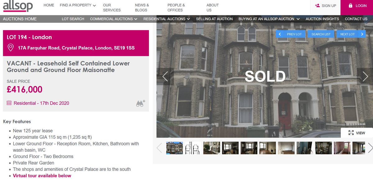 PeoplesAudit's tweet photo. When #Lambeth tell you there is a housing crisis, remind them of these two properties (which have been empty for 2 years) which they have just sold at auction. 
Council spent several years and a few hundred thousand pounds getting rid of the residents:  https://t.co/qC7IG7sz4q https://t.co/aaiN1wa5OJ