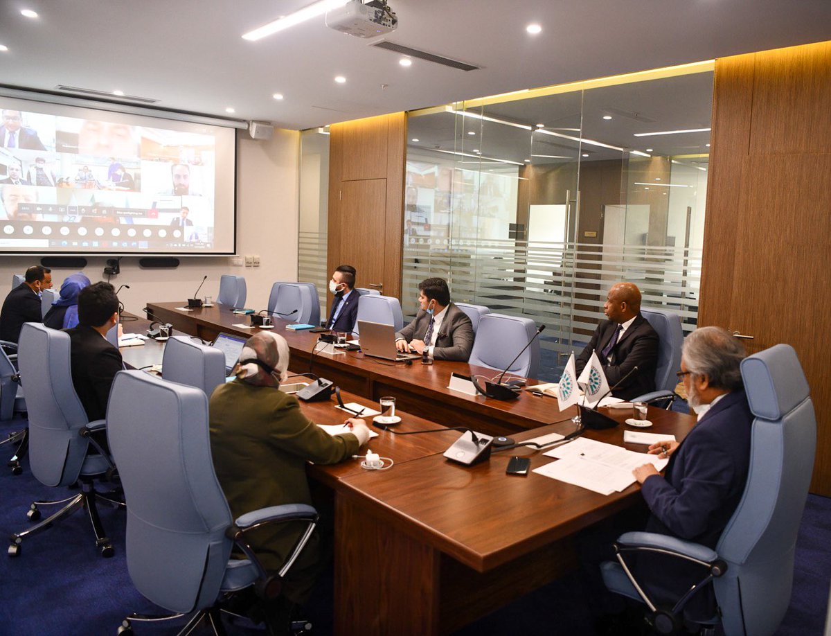 D8org's tweet photo. Today, the Inaugural Meeting of the #D8 Network of Pioneers for Research and Innovation (#D8NPRI) was successfully held with participation of representatives of the #D8NPRI Universities and relevant institutions of Member States. https://t.co/GCw7IBBBGO