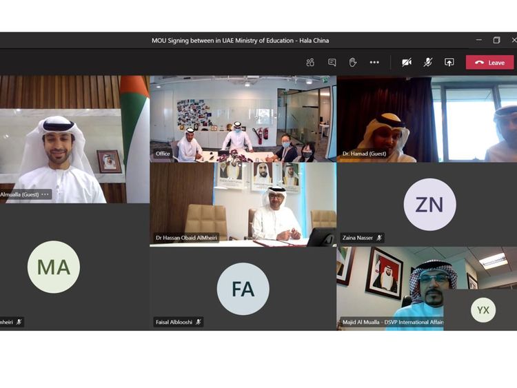 mistjacobs_'s tweet photo. The UAE Ministry of Education has signed an MoU with Hala China to promote the ‘Study in the UAE’ initiative in China and two-way communication between relevant Chinese government and private entities.

#education #UAE #school https://t.co/TS0XKmjCHj