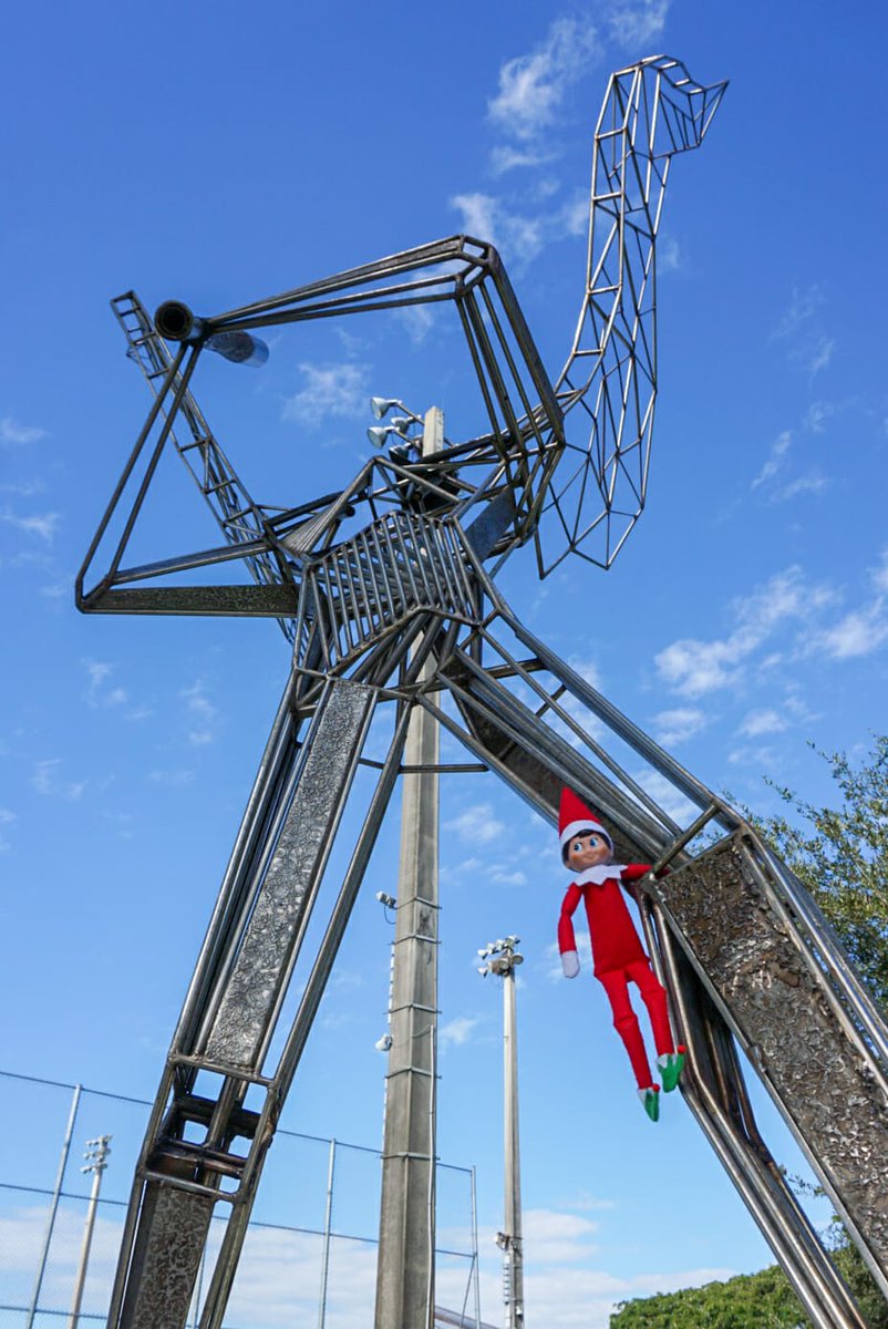 MiamiLakesNews's tweet photo. Look where I ended up today! I'm hangin' with my friend at Optimist Park π³ Now can someone help me down I have to get back to the North Pole! βοΈ #TOMLParksAndRec #LakerTheElf #iHeartMiamiLakes #GrowingBeautifully https://t.co/sBkAcNn8ke