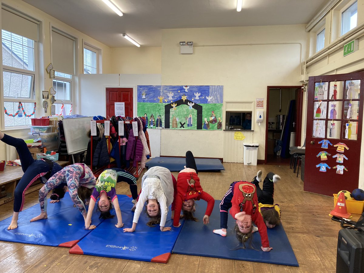 Thanks to our gymnasts for a fantastic display today 👏👏