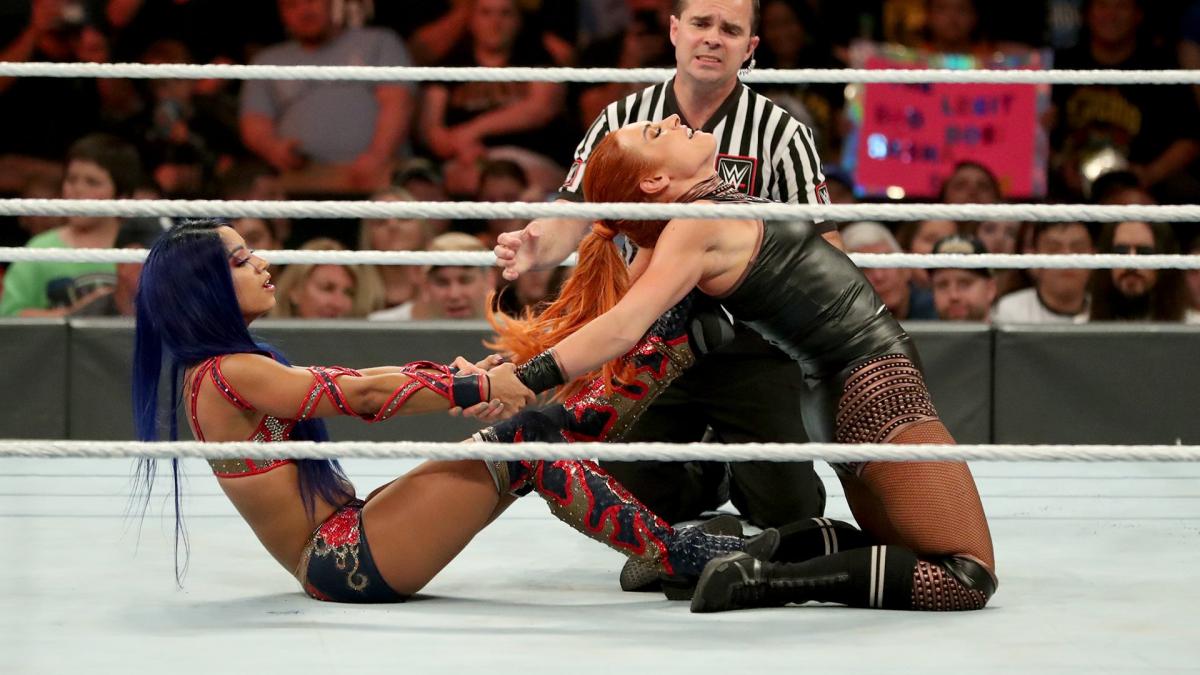 21 - Sasha Banks vs Becky Lynch [Clash Of Champions] [15/09/2019]3/4