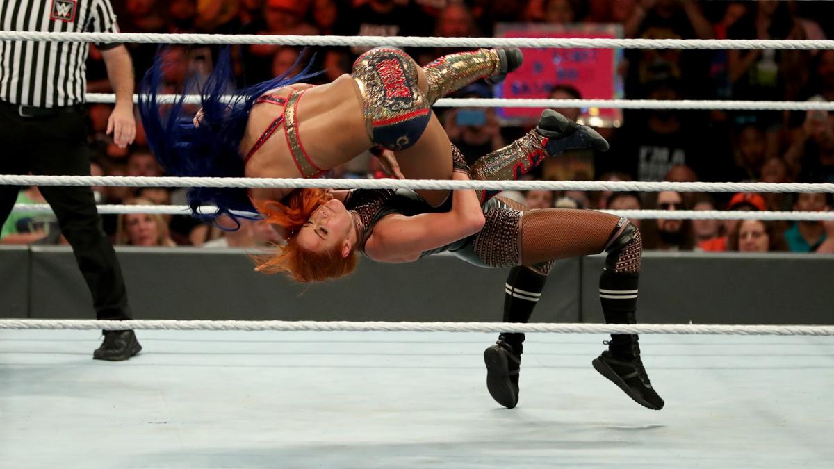 21 - Sasha Banks vs Becky Lynch [Clash Of Champions] [15/09/2019]3/4