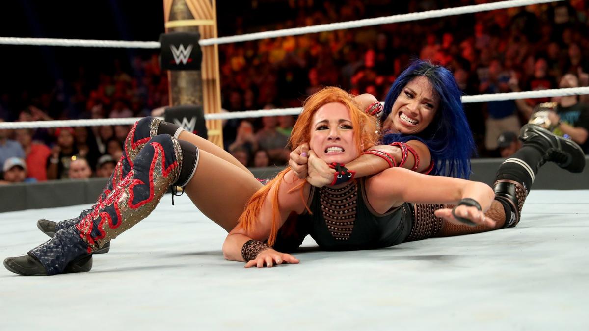 21 - Sasha Banks vs Becky Lynch [Clash Of Champions] [15/09/2019]3/4