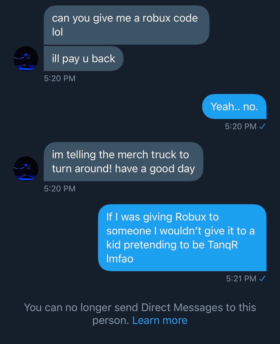 RtcCourt's tweet photo. Exposing @CodeTanqR,First of All,Why would TanqR ask for a Robux code? And how would he know the exact person who Ordered his Merch? Not to mention,They Pay for the merch,therefore This person SHOULD be getting the Money from the merch -._-. (Gathering more evidence to continue) https://t.co/M7mYzLMCCf