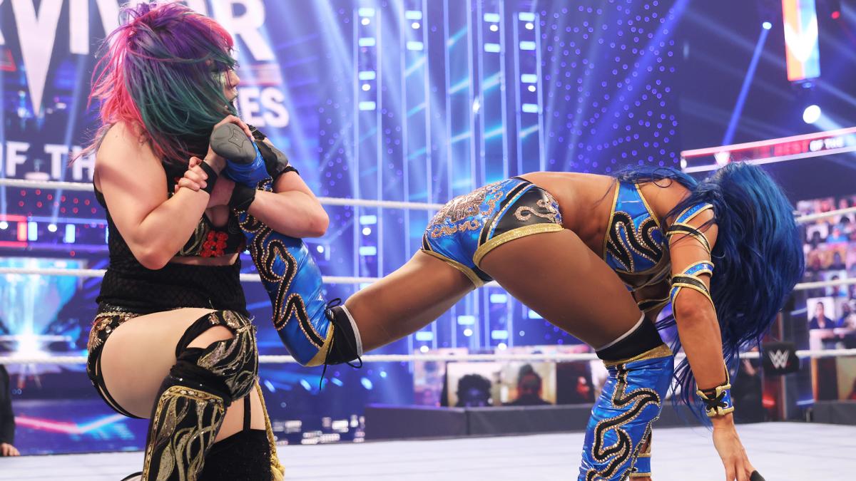 22 - Sasha Banks vs Asuka [Survivor Series] [22/11/2020]3/4