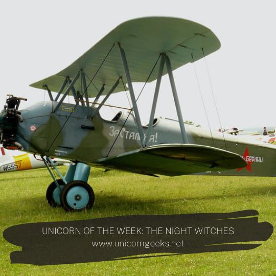 unicorngeeks's tweet photo. UNICORN OF THE WEEK: The Night Witches - an all-female Soviet aviation unit. 

https://t.co/YF87eL7y3m

#history #geeks #nerds #historynerd #ww2 #WWII https://t.co/oA1zr7Yvp6