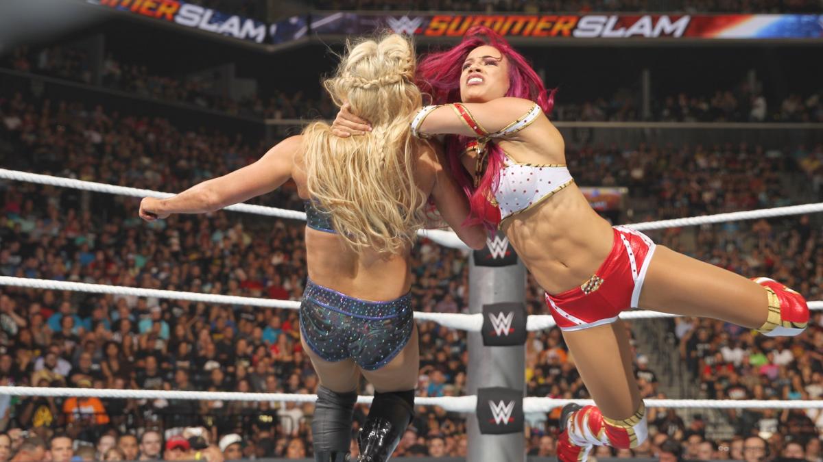 19 - Sasha Banks vs Charlotte Flair [Summerslam] [21/08/2016]