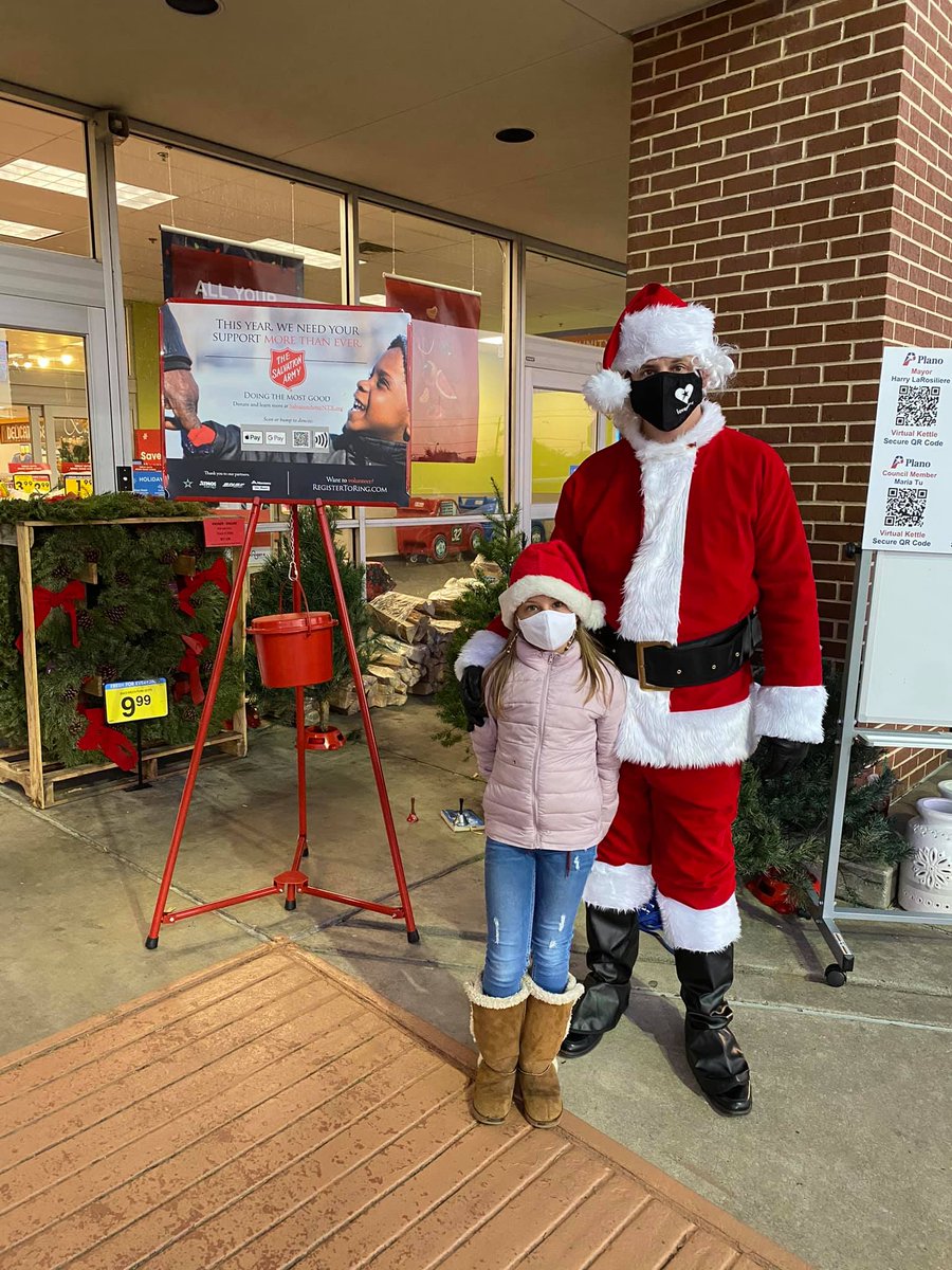 You can still give! We already rang the bell, but you can still help the <a href="/SalArmyPlano/">Salvation Army Plano</a> help those in greatest need in our community by making your secure, tax-deductible donation to my Virtual Kettle at give.salvationarmytexas.org/Williams