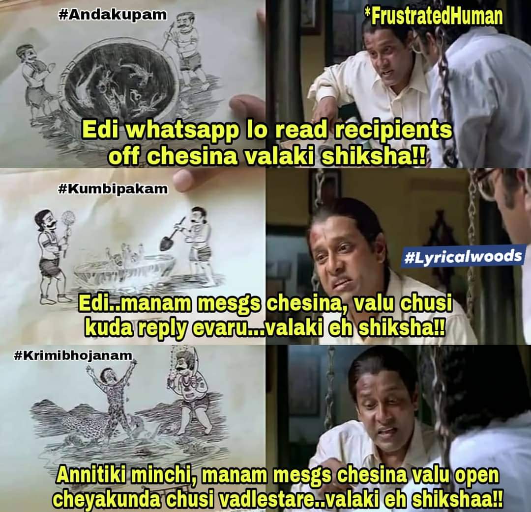 lyricalwoods's tweet photo. Random talks between me and my friend 🤣🤣 hope this comes true 🤣
#Lyricalwoods #telugumemes #Comedy #whatsapp #friendshipgoals #whatsappstatus https://t.co/JGeI8humHI