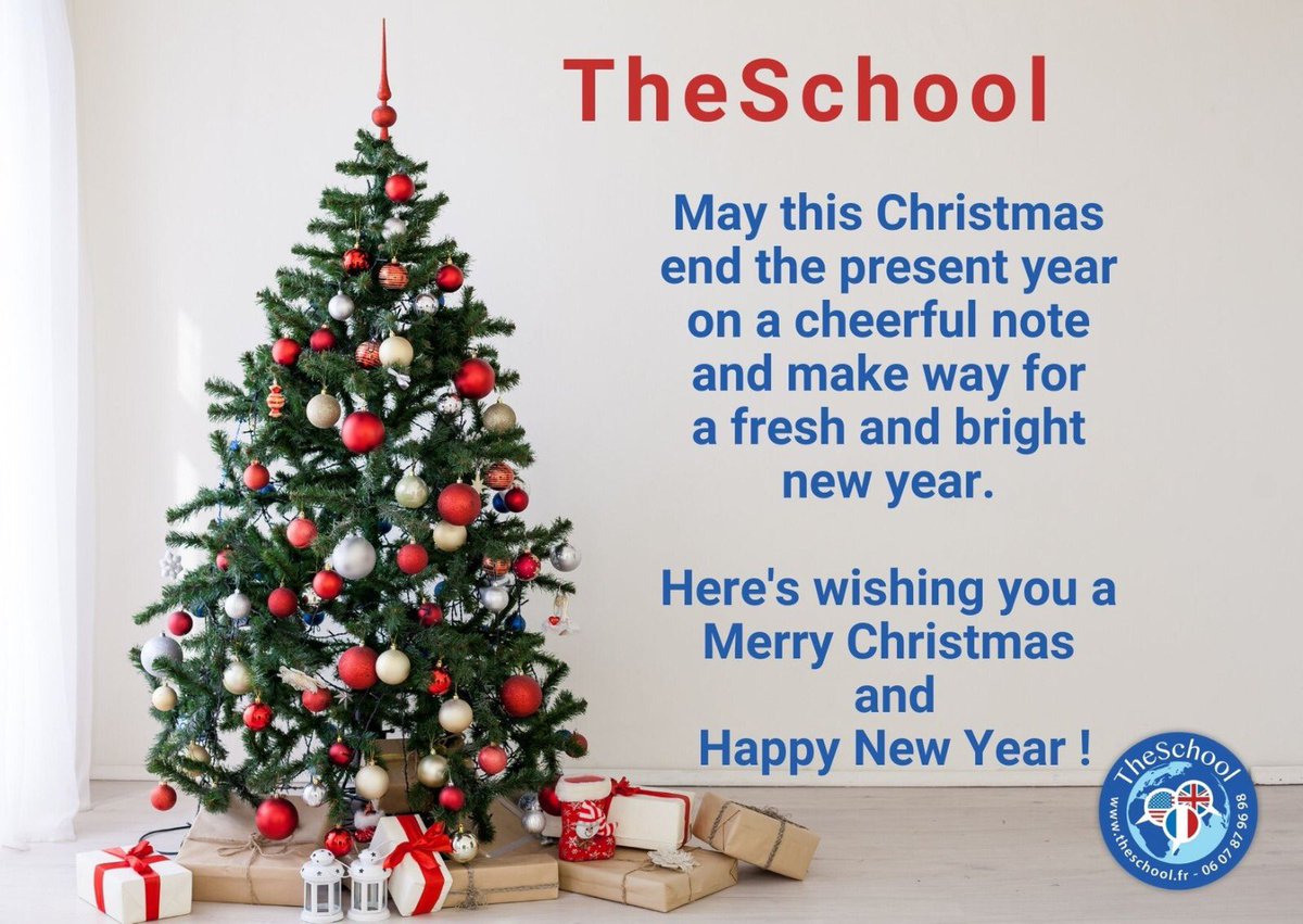 Joyeux Noël ! Bonne Année 2021 !  #FrenchTech #francais #cpf #formation #English #airbus #India #philadelphia #Training #elearning