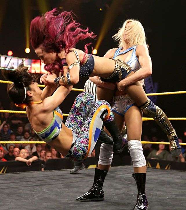 20 - Sasha Banks vs Charlotte Flair vs Becky Lynch vs Bayley [NXT Takeover: Rival] [11/02/2015]