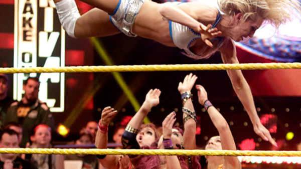20 - Sasha Banks vs Charlotte Flair vs Becky Lynch vs Bayley [NXT Takeover: Rival] [11/02/2015]