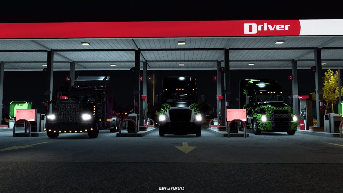 TruckersFM's tweet photo. Are you ready to convoy?😲

@SCSsoftware have shared a video showcasing their own native multiplayer which is currently being developed, featuring A.I Vehicles, Trucks Convoying Together &amp; more! 😱

Are you excited for this? 🚛🚛🚛 https://t.co/NRR9Y5YErj