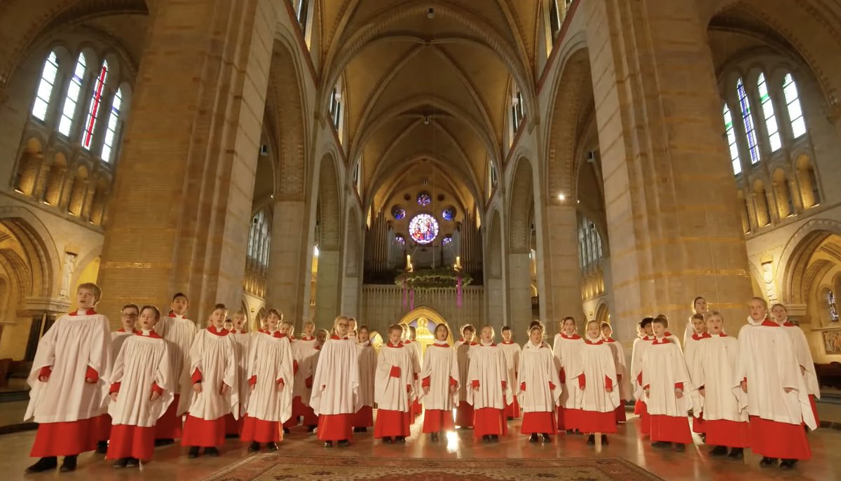 NLintheUSA's tweet photo. The Haarlem Choir School in the #Netherlands on Sunday streamed a special concert, “Thank You! A #Christmas Wish,” as a way of thanking US veterans for their role in liberating the Netherlands 75 years ago #75YearsFreedom: https://t.co/BFM95wj4bp https://t.co/pEYl8rtfEG