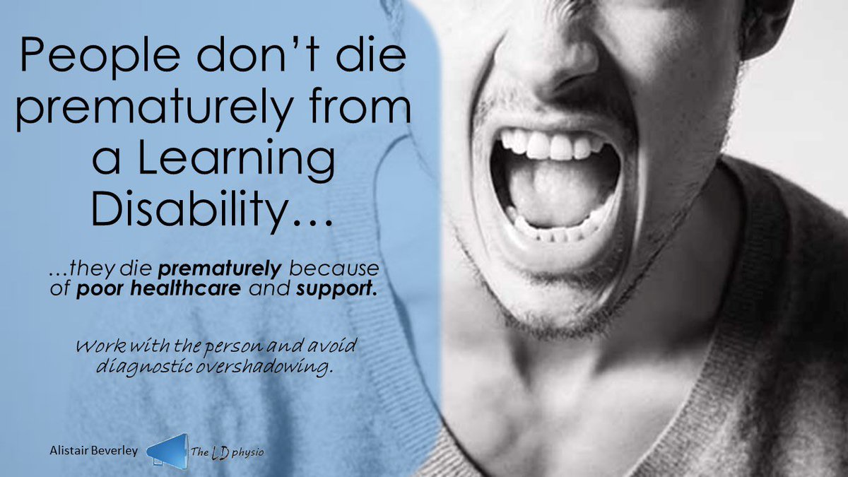 DvcDudley's tweet photo. Going to keep sharing this until something changes. Such a powerful message from @theLDphysio https://t.co/CeScVU64s1